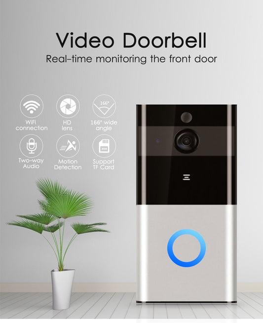 Marlboze Smart Video Doorbell – Wi-Fi HD with Motion Detection